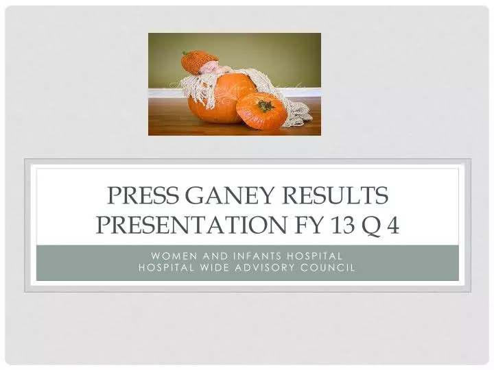 press ganey powerpoint presentation