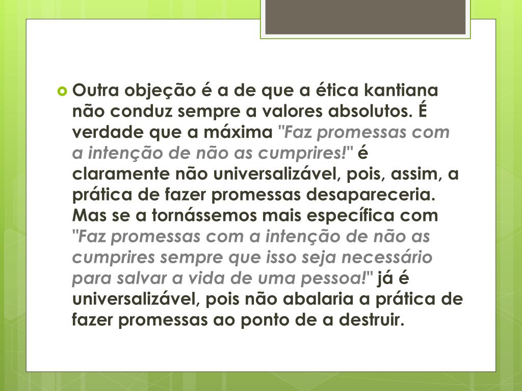 Exemplo De Quem Nao Agiu Com O Principio Da Moralidade