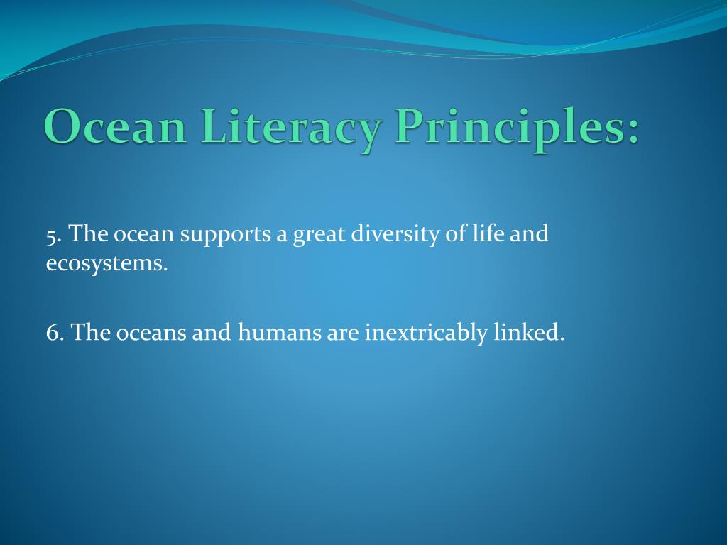 Ocean Principles PPT - Ocean Literacy Boat Camp NO.:9427 PowerPoint Presentation, free ...
