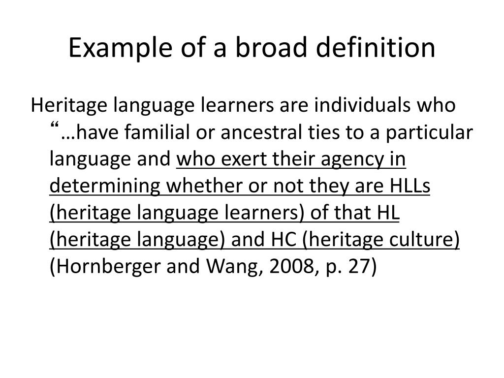 PPT - Attending to the Needs of Heritage Language Learners in Mixed