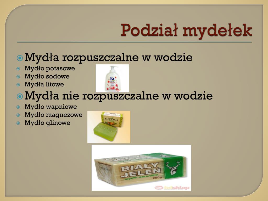 Mydła Wapniowe I Magnezowe Są Nierozpuszczalne W Wodzie