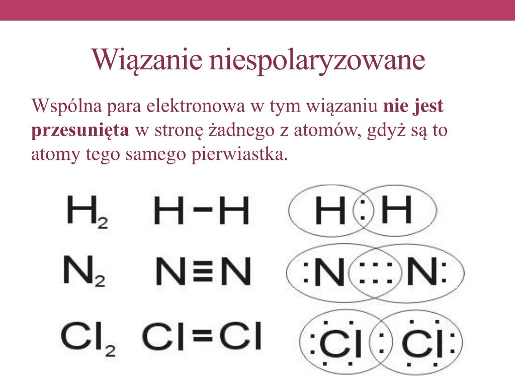 Wiązanie Jonowe Kowalencyjne Spolaryzowane I Niespolaryzowane PPT - Rodzaje wiązań chemicznych PowerPoint Presentation, free download
