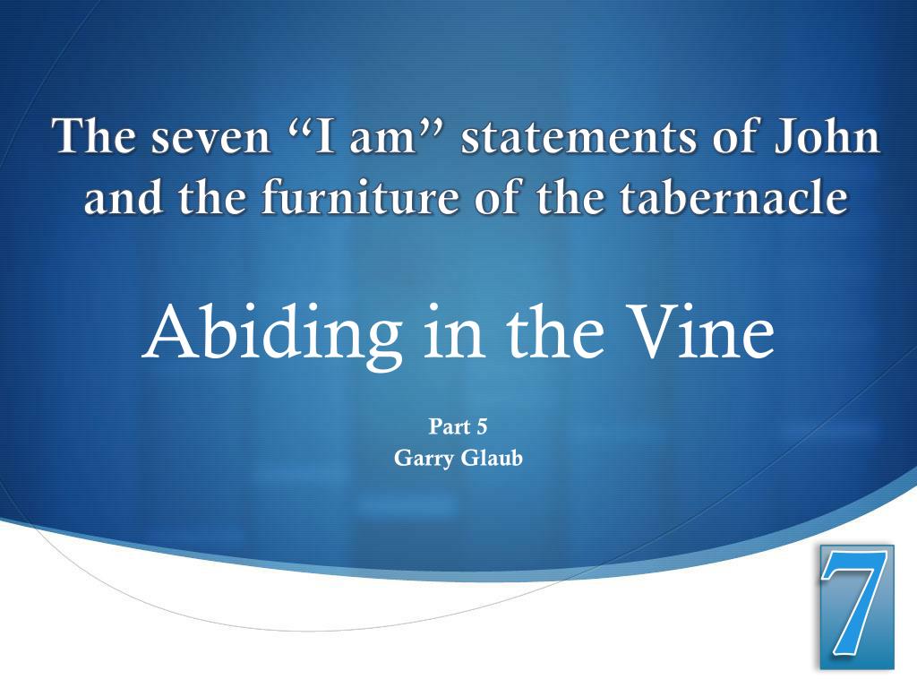 Ppt Abiding In The Vine Powerpoint Presentation Free Download Id