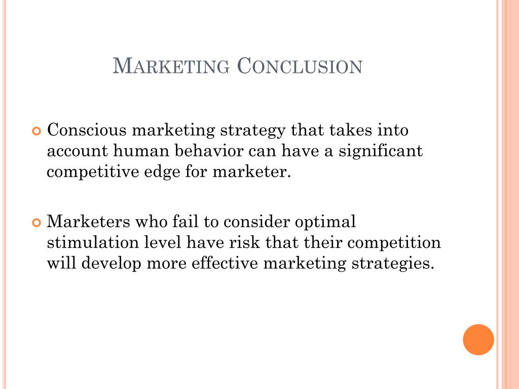 conclusion in marketing research
