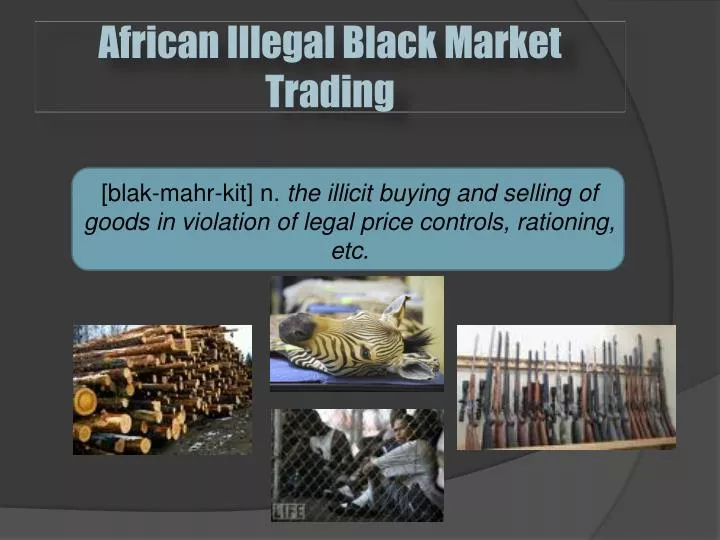 Online Black Marketplace