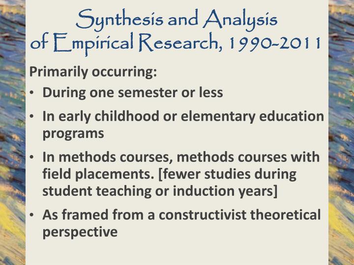 PPT - Making Sense of Reading Teacher Education Research 