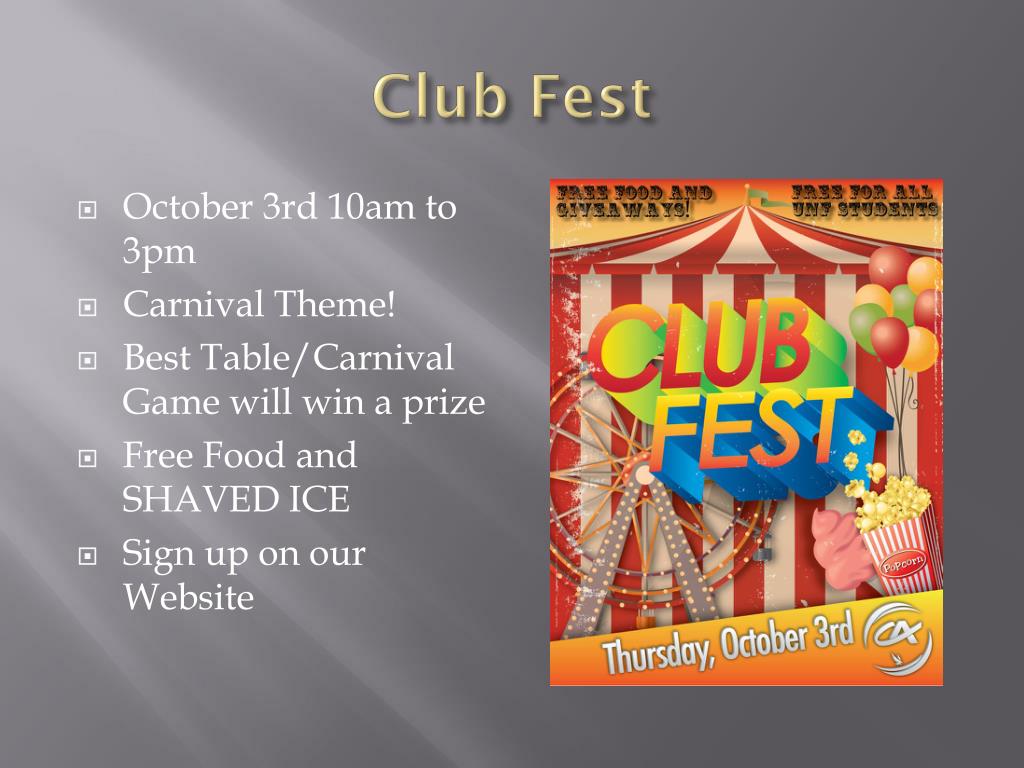 PPT - Club Alliance General Meeting Summary and Upcoming Events ...