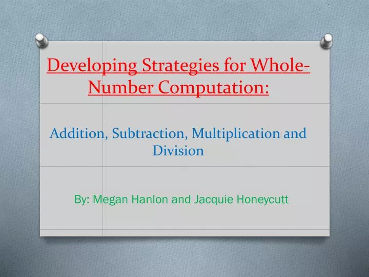 PPT - By: Megan Hanlon and Jacquie Honeycutt PowerPoint Presentation ...