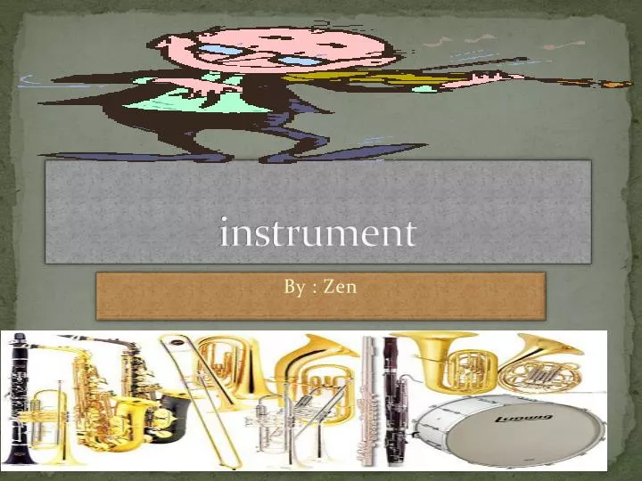 instrument n.