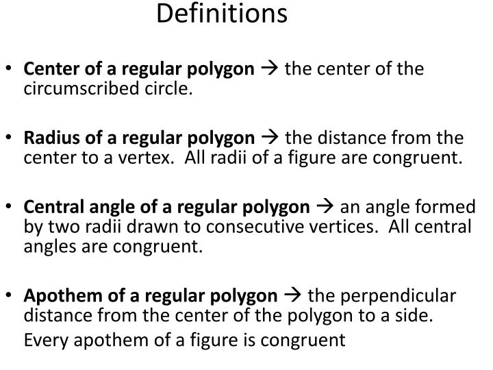 PPT - 10-3 Areas of Regular Polygons PowerPoint ...