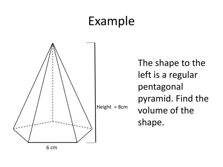 PPT Volume of Pyramids and Cones PowerPoint Presentation