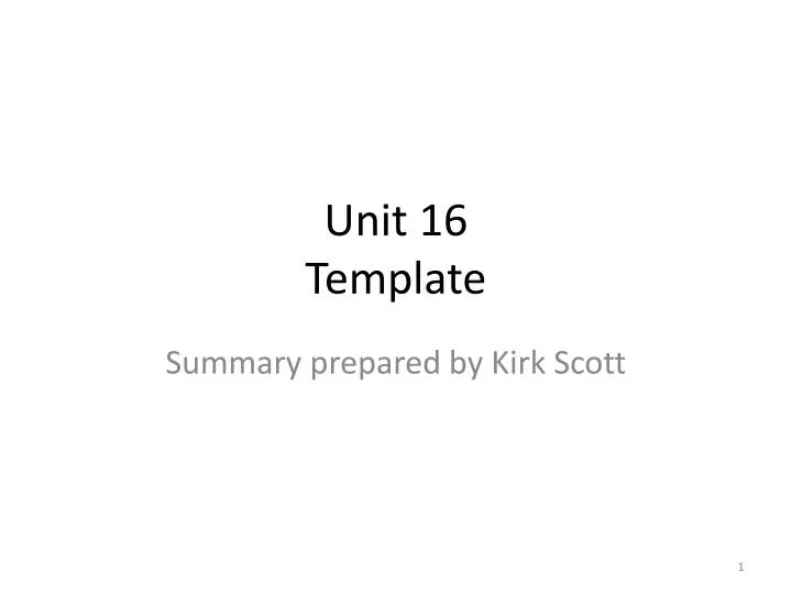 unit 16 template n.