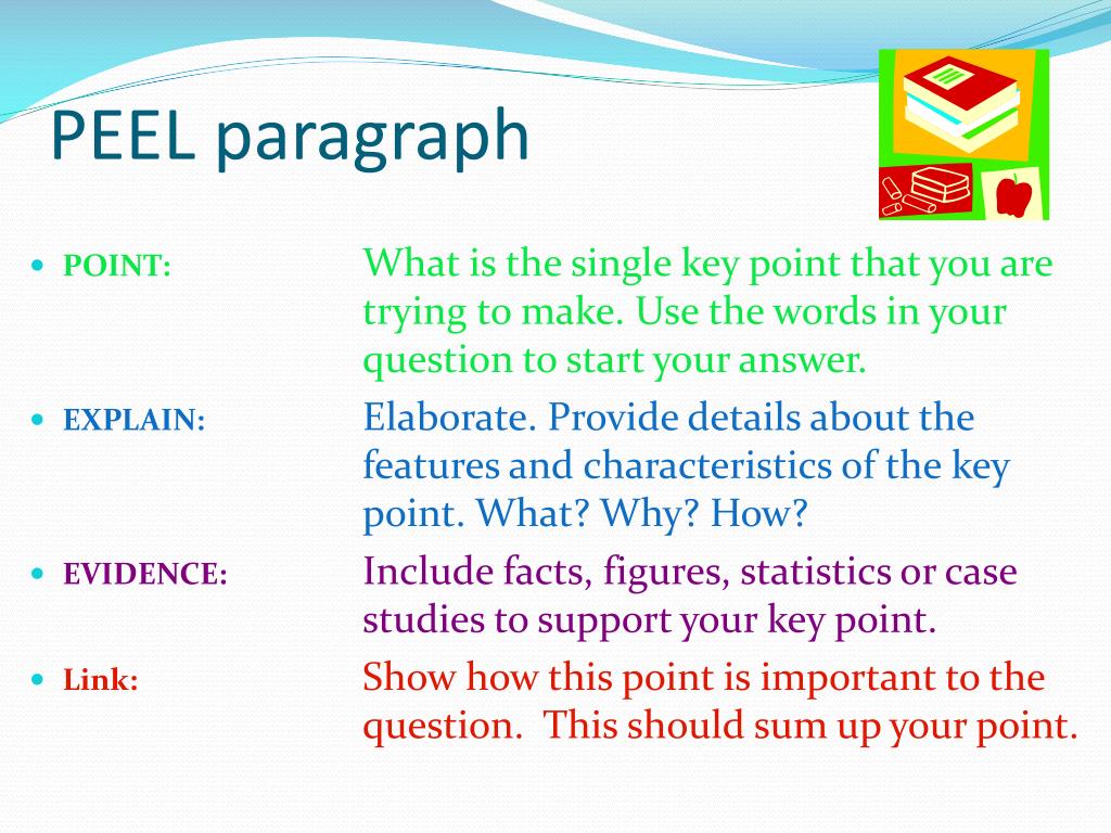 peel method essay writing