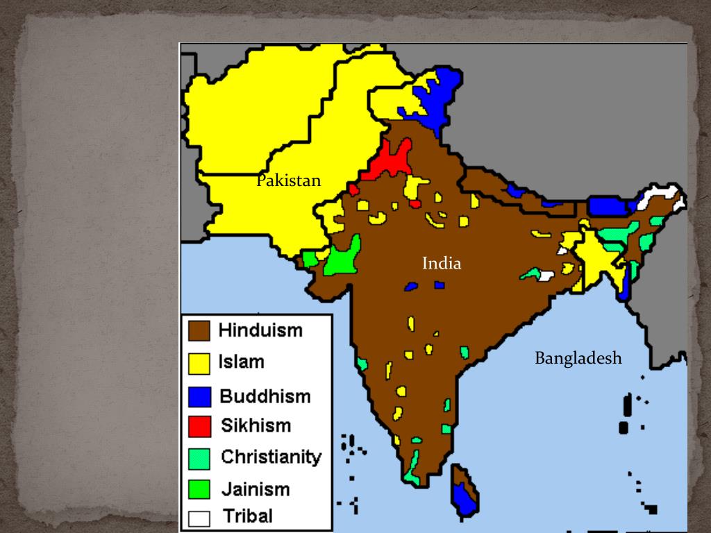 Страны религии индуизм. Карта религий Индии. Карта религий британской Индии. Религиозная карта Индии.