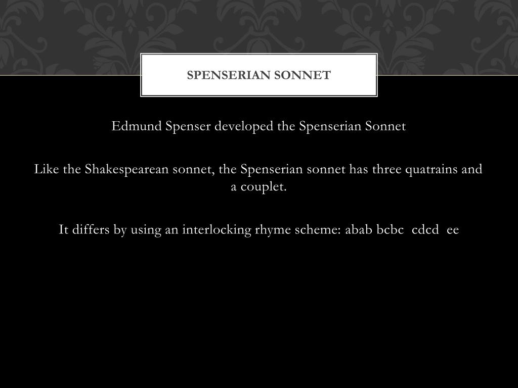 spenserian sonnet examples by students spenserian sonnet examples by students