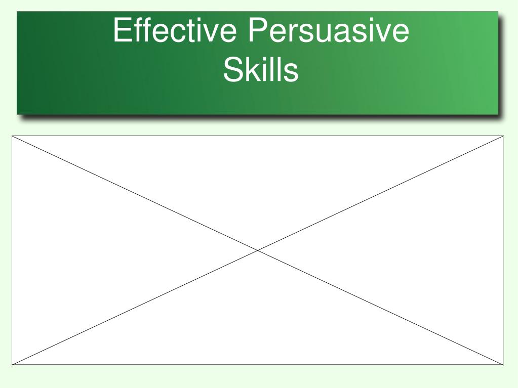 PPT Effective Persuasive Skills PowerPoint Presentation Free 