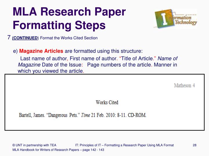 ppt formatting a research paper powerpoint presentation id 2359897