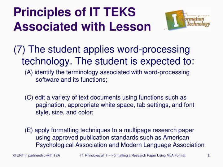ppt formatting a research paper powerpoint presentation id 2359897 mla format font and size
