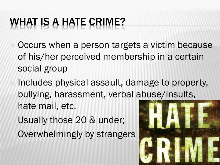 hate crimes and society The crime is a result of various things in our life, the first biggest and the greatest one is called money short essay on effects of crime on society. hate crimes and society The crime is a result of various things in our life, the first biggest and the greatest one is called money short essay on effects of crime on society.