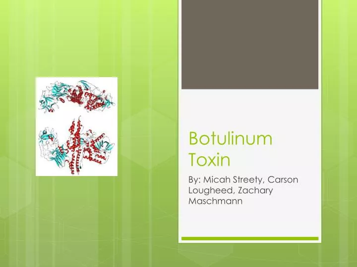 botulinum toxin n.