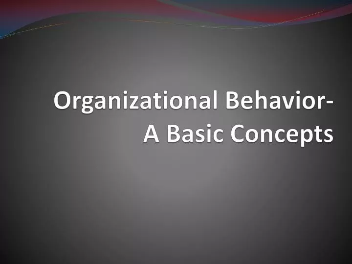 organizational behavior concepts 2 essay organizational behavior is the field of study that investigates how organizational structures affect behavior within organizations it studies the impact individuals, groups, and structures have on human behavior within organizations. organizational behavior concepts 2 essay organizational behavior is the field of study that investigates how organizational structures affect behavior within organizations it studies the impact individuals, groups, and structures have on human behavior within organizations.