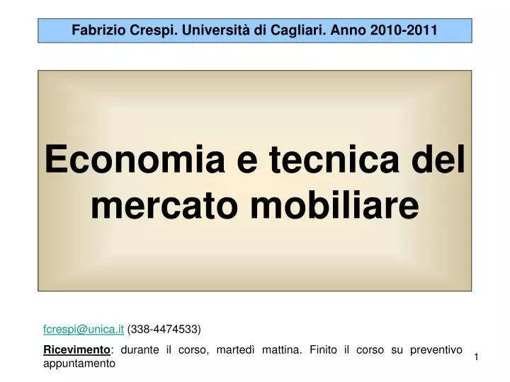 appuntamenti assoluti PPT