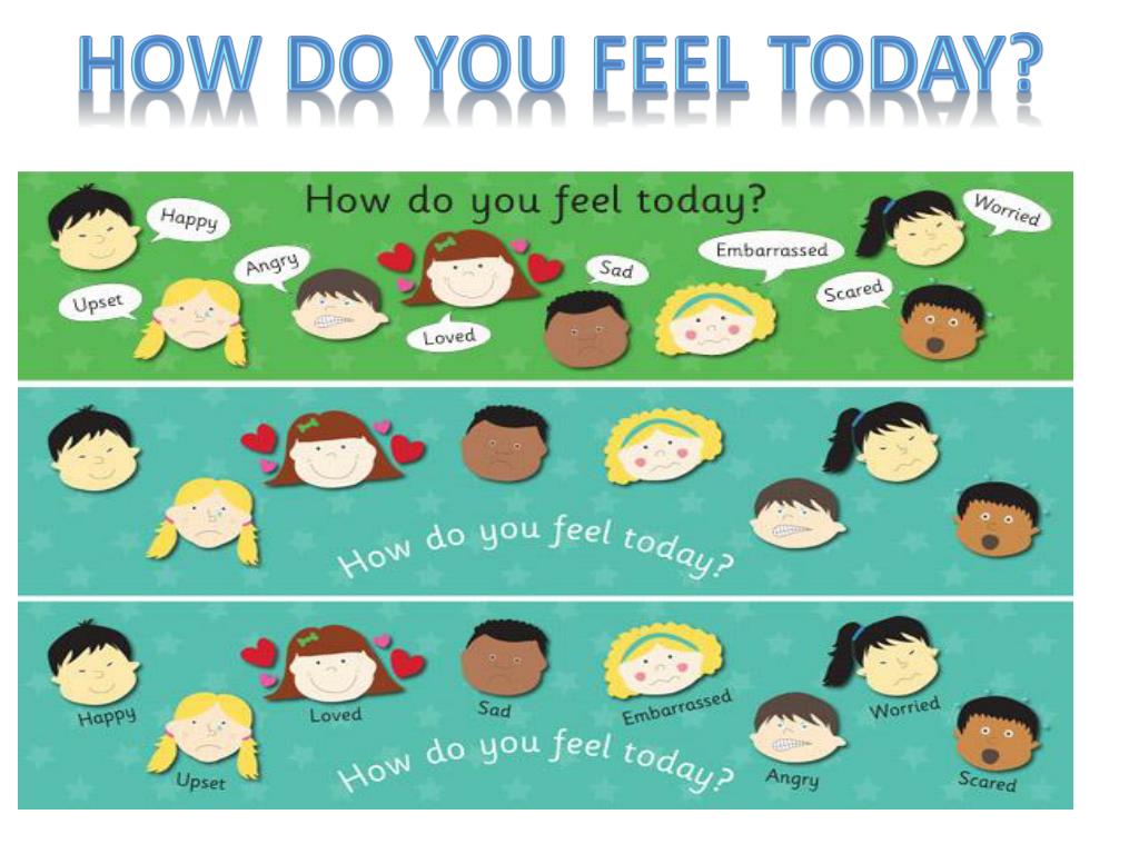 Ppt How Do You Feel Today Powerpoint Presentation Free Download Id