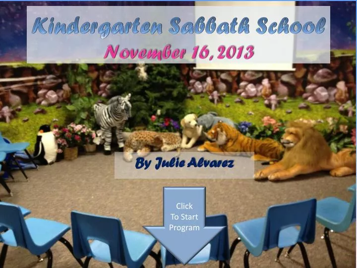 sabbath school program template