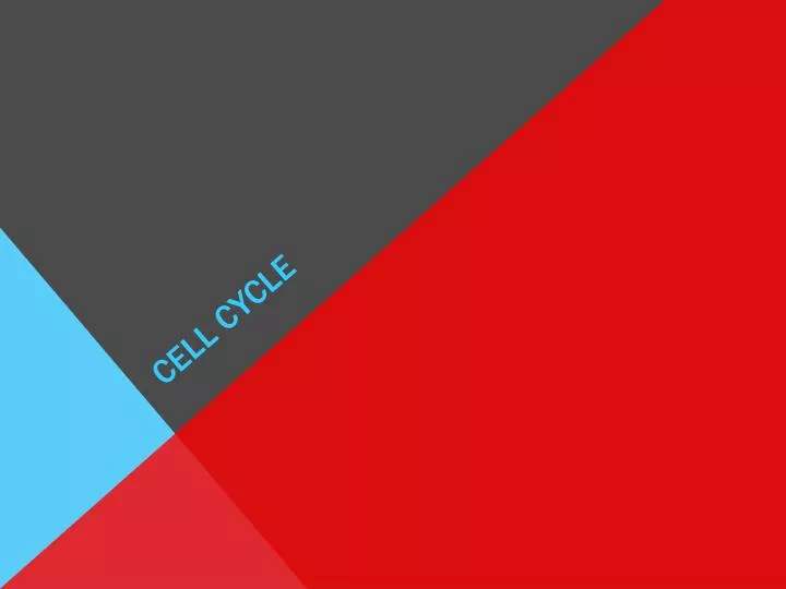 Cell cycle PowerPoint Presentation, free download Biology Diagrams
