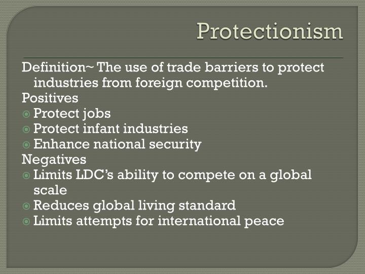 protectionism definition – trade protectionism – BAOBZ