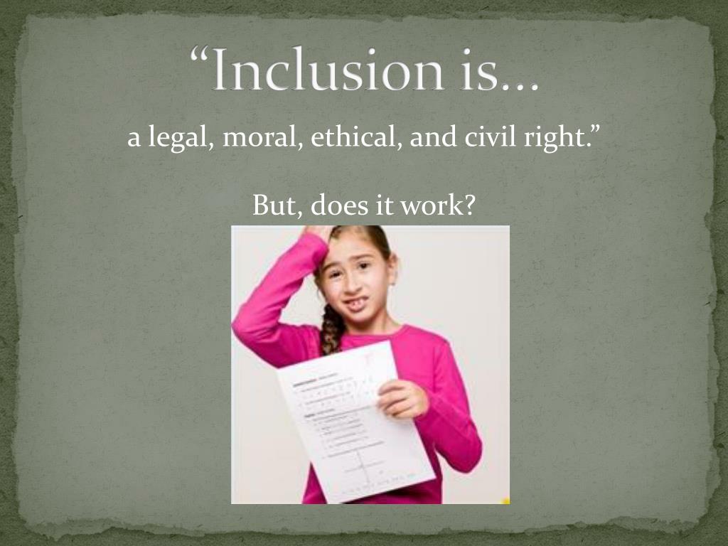 PPT - Special Education Inclusion in the General Education Classroom ...