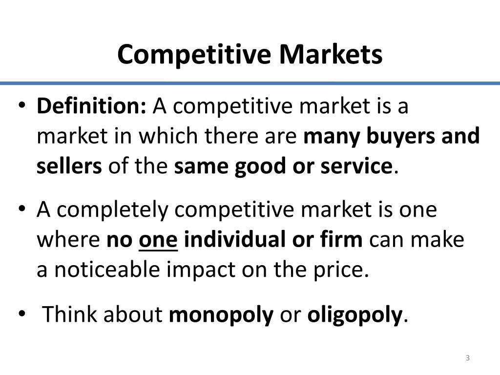Competitiveness Meaning