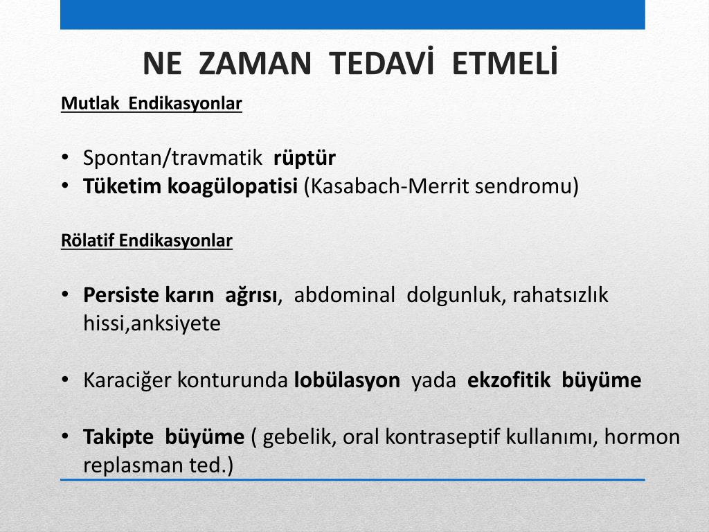 PPT - KARACİĞER HEMANJİOMLARININ TAKE TEDAVİSİ PowerPoint Presentation -  ID:2369626