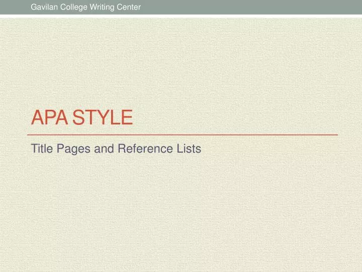 ppt apa style powerpoint presentation id 2371007