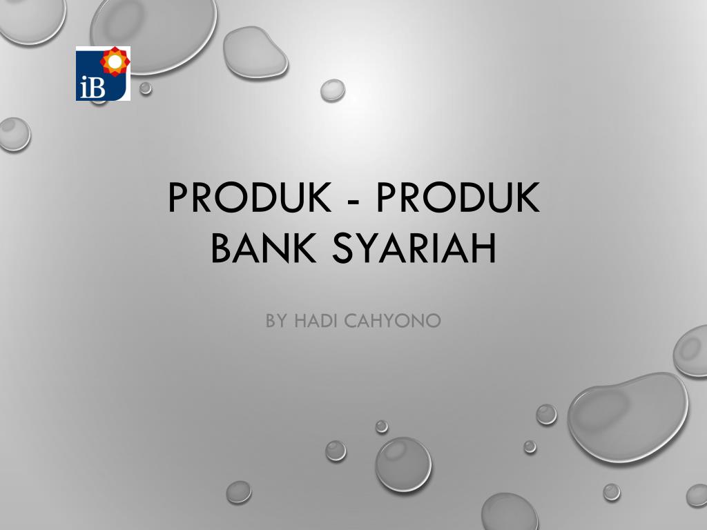 Produk jasa bank syariah