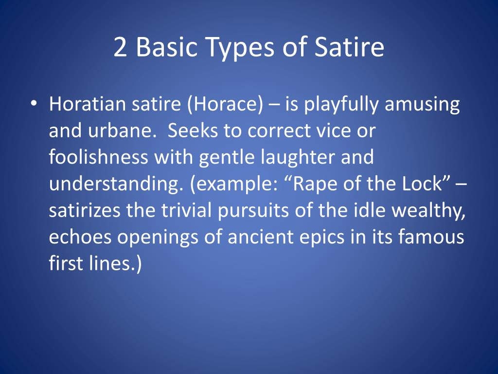 PPT Satire PowerPoint Presentation, free download ID2371982