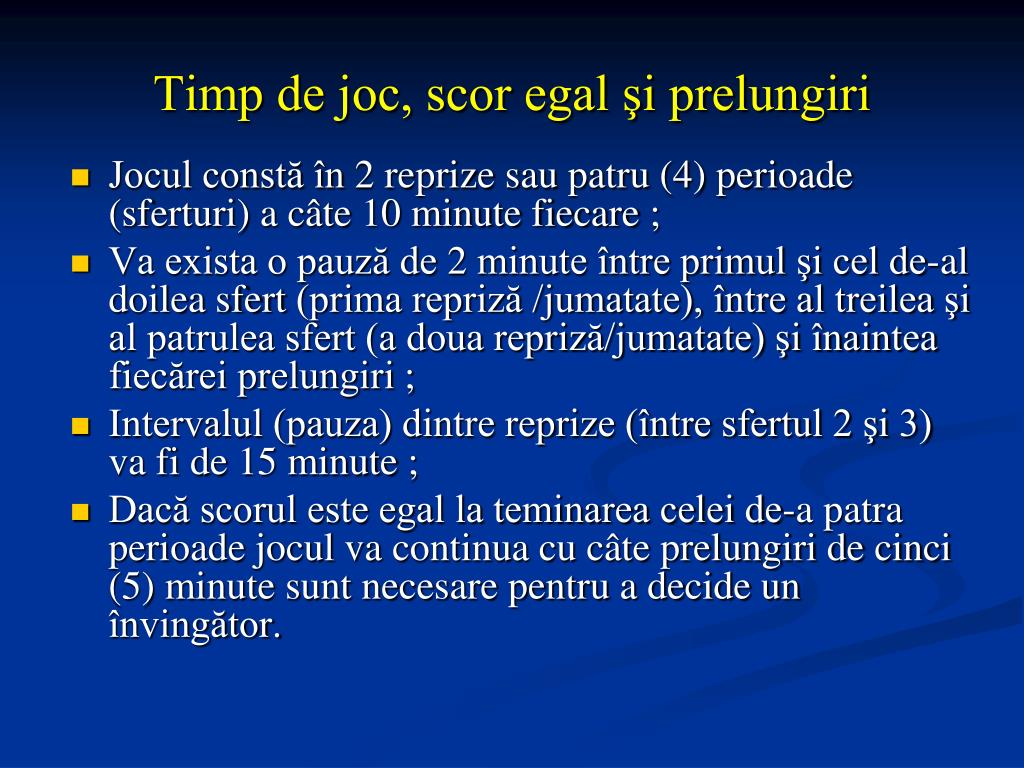 PPT - REGULAMENTUL JOCULUI DE BASCHET PowerPoint Presentation, free  download - ID:2372169