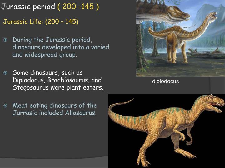 list of dinosaurs from the jurassic period