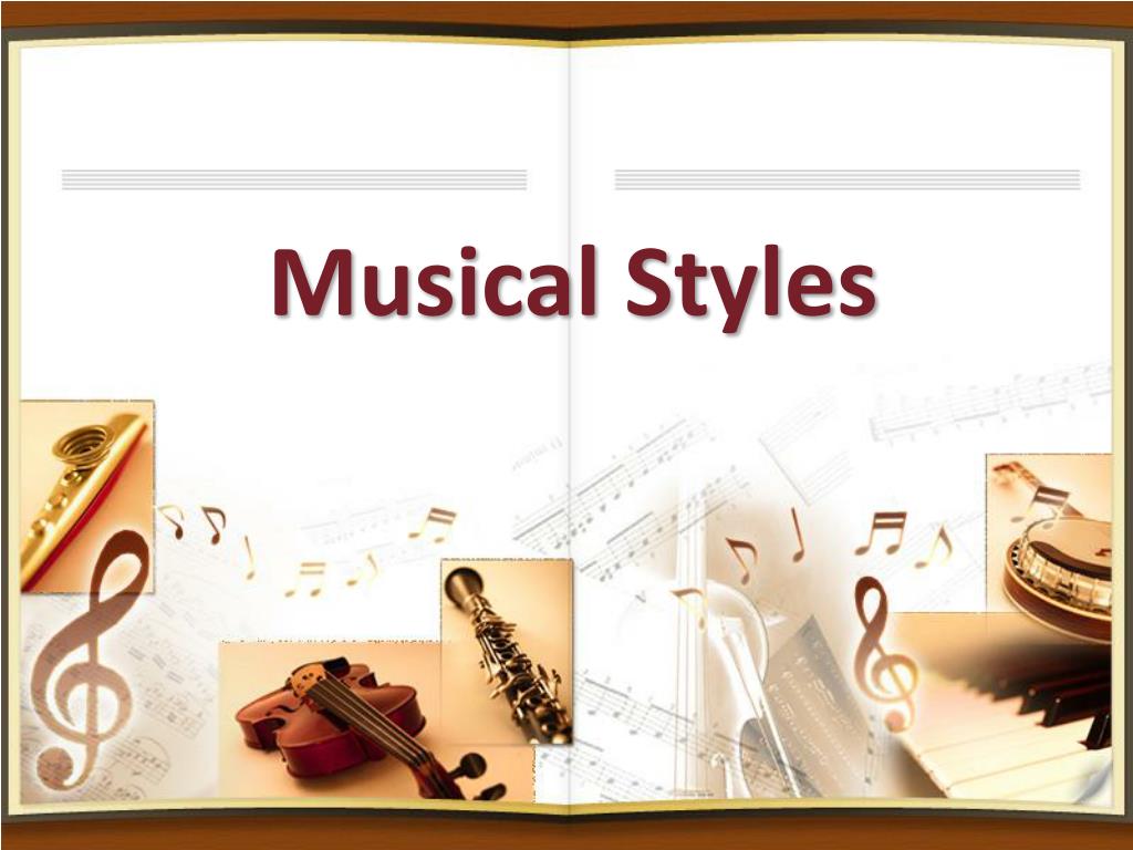music styles presentation