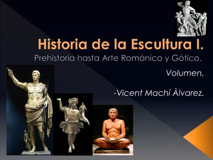 historia de la escultura