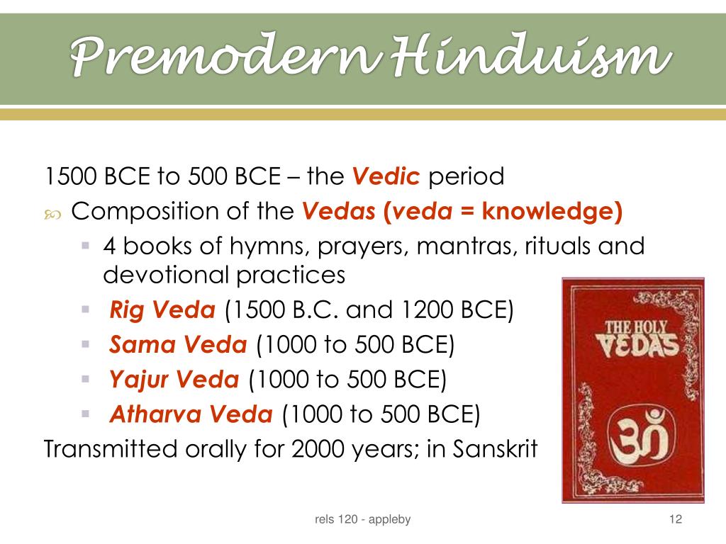PPT - Hindu Teachings & Sacred Texts (Part 1) PowerPoint Presentation ...