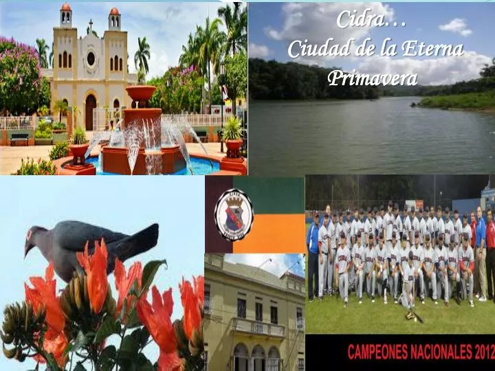 PPT - Cidra … Ciudad de la Eterna Primavera PowerPoint Presentation, free  download - ID:2375837