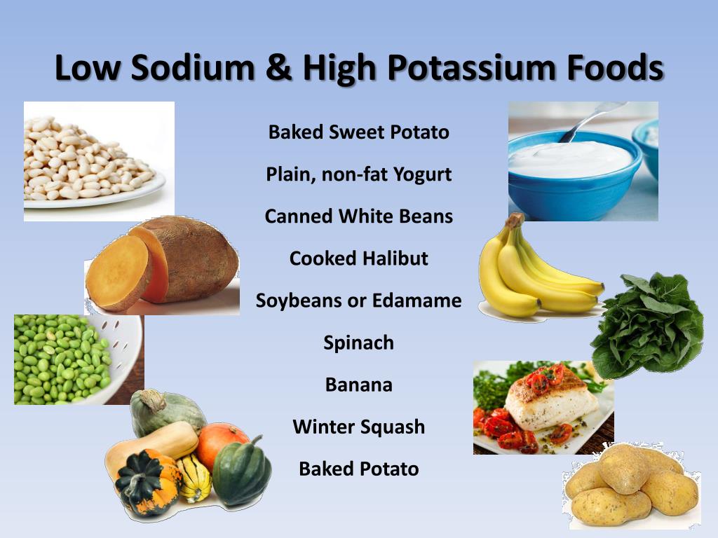 Low Sodium High Potassium Recipes Bryont Blog