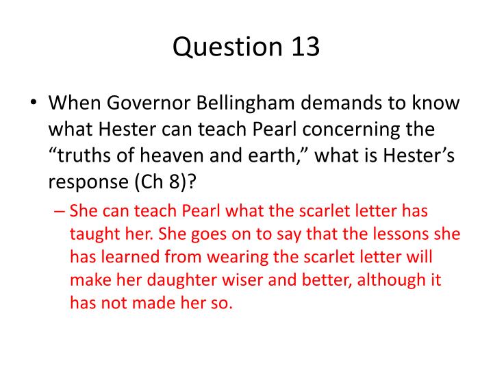 ppt the scarlet letter powerpoint presentation id 2376345 chapter 8 scarlet letter