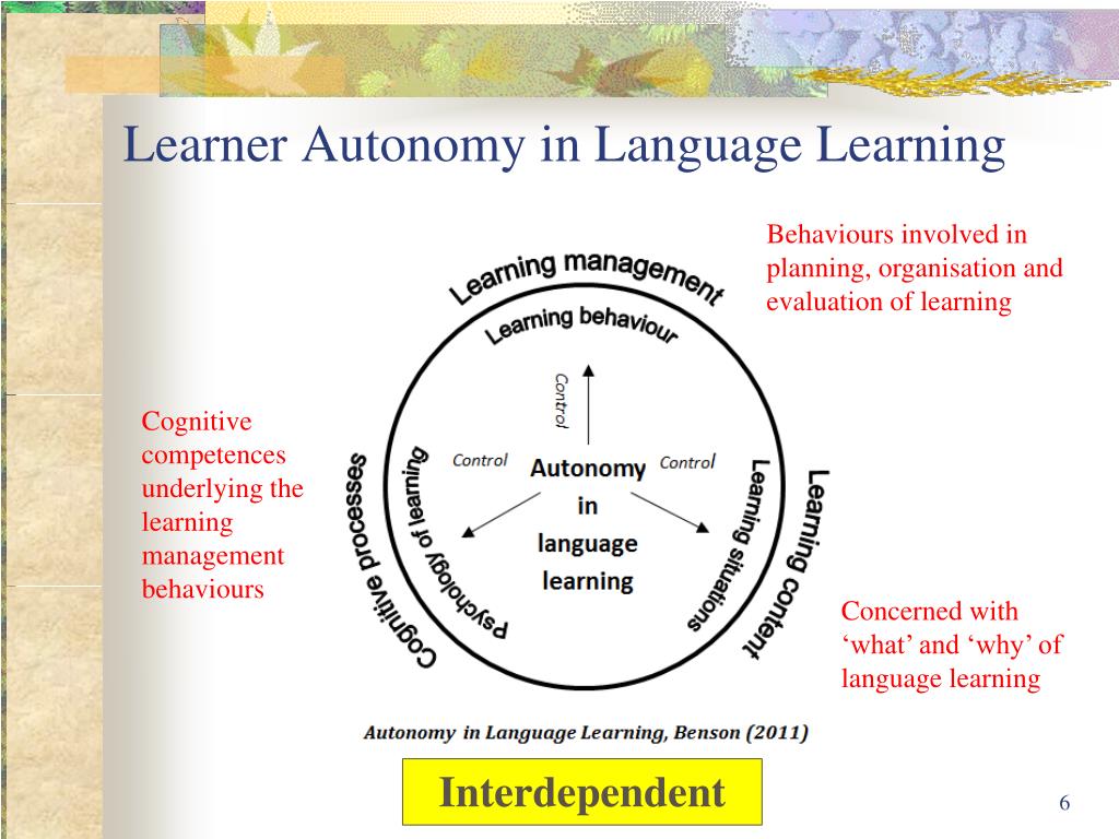 learner autonomy thesis
