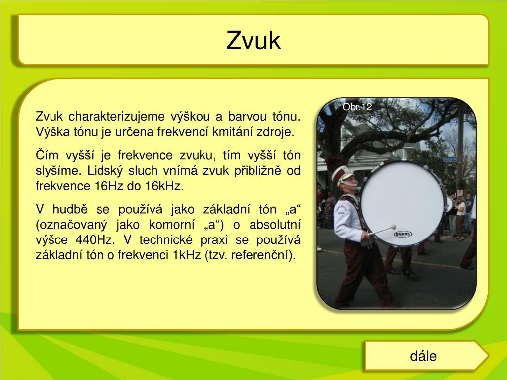 PPT - VLNĚNÍ A ZVUK PowerPoint Presentation, free download - ID:2376981