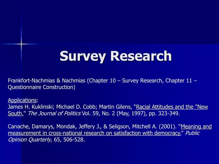 importance of literature survey in research ppt