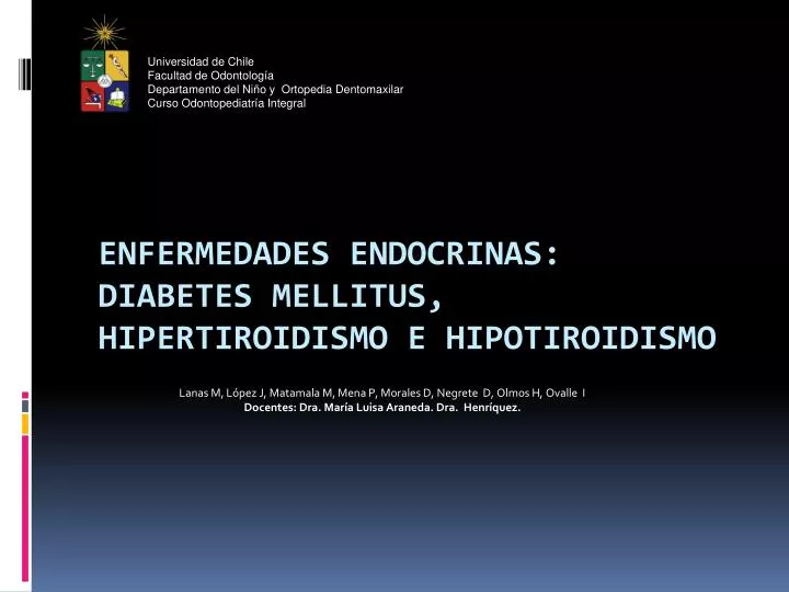 hipertiroidismo e hipotiroidismo ppt Fisiologia de la glandula tiroides, hipertiroidismo e hipotiroidismo.