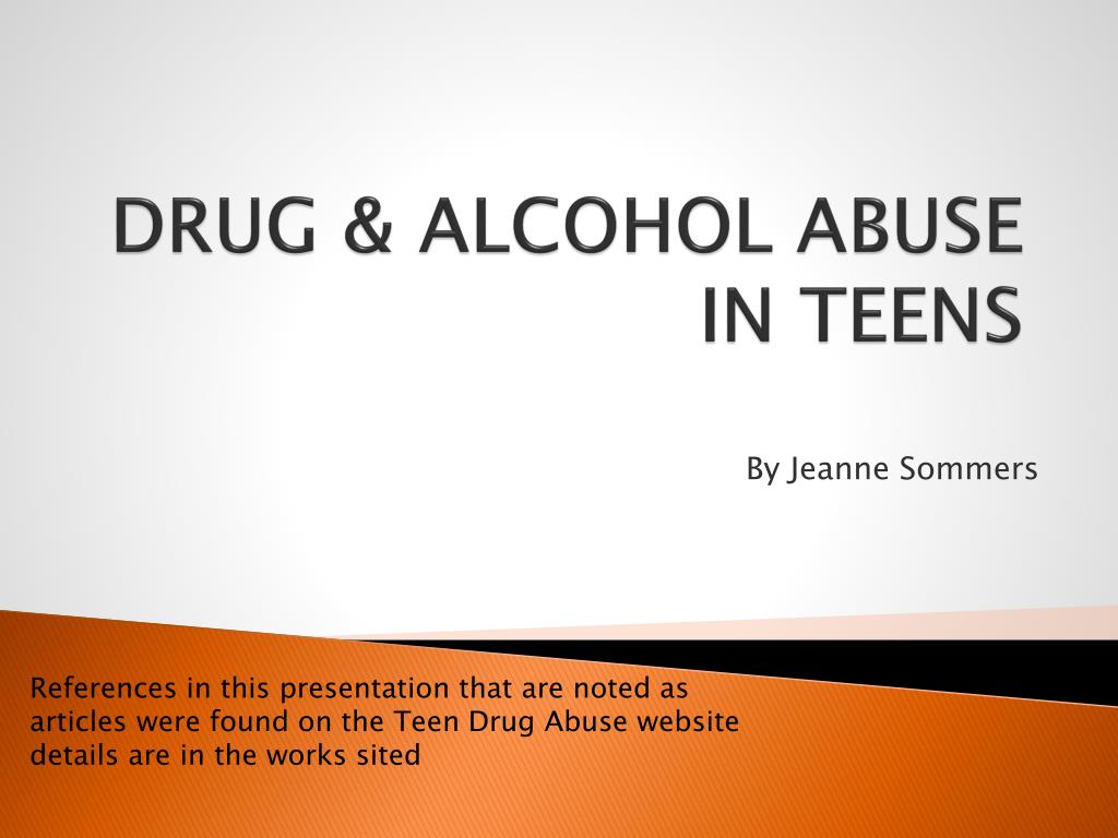 drug and alcohol abuse in youth essay