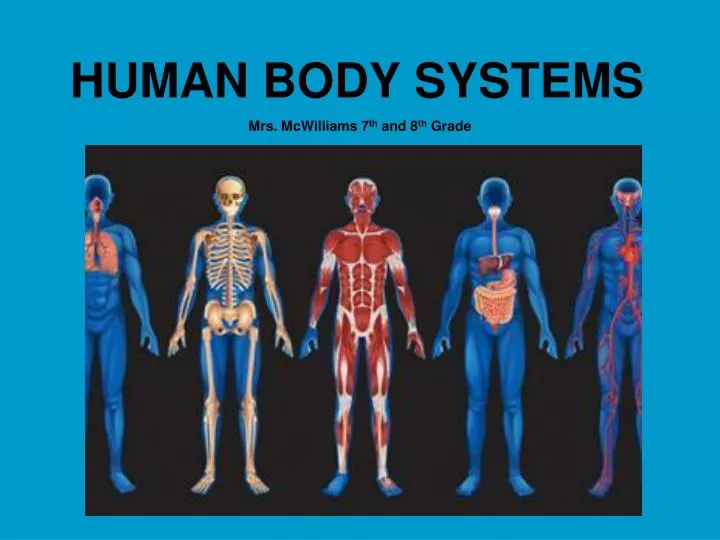 PPT - HUMAN BODY SYSTEMS Mrs. McWilliams 7 th and 8 th Grade PowerPoint